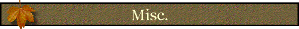 Misc.